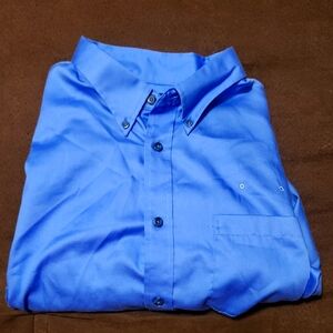 Lands End American American Airlines Button Down Shirt